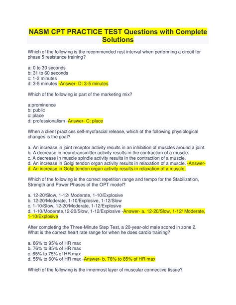 how hard is the nasm certification test|nasm final exam questions.